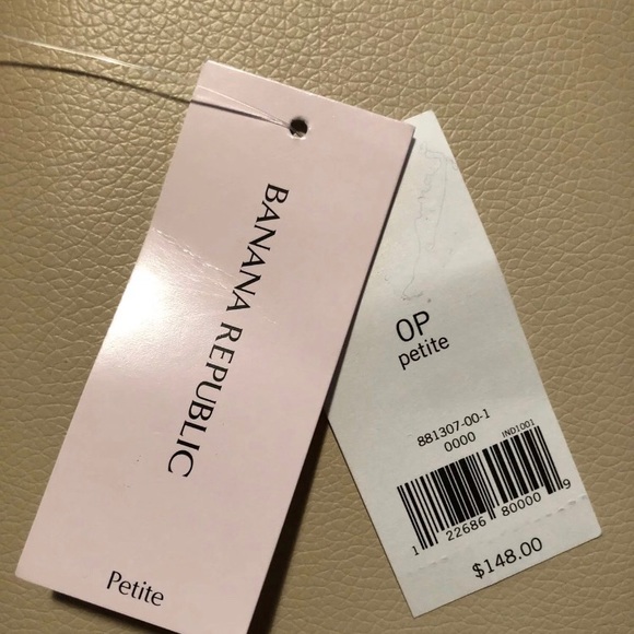 Banana Republic Navy Blue Leaf Dress - Picture 5 of 5